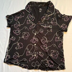 Stars Above Black Sleepwear